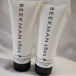 Beekman 1802 Ylang Ylang & Tuberose 3.4 oz Goat Milk Hand Cream (set of 2)NEW